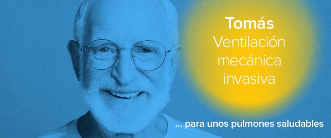Historia de Tom, ventilación mecánica invasiva